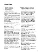 Предварительный просмотр 3 страницы Coby Party Blaze CPA910 Instruction Manual