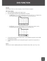 Предварительный просмотр 25 страницы Coby TF-DVD1971 Instruction Manual