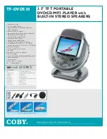 Coby TF-DVD530 Specifications preview