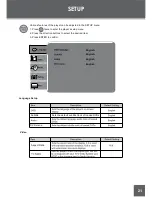 Предварительный просмотр 21 страницы Coby TF-DVD7309 Instruction Manual