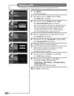 Предварительный просмотр 34 страницы Coby TF-TV3709 Operating Instructions Manual