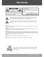 Preview for 2 page of Coby TF-TV705 Instruction Manual