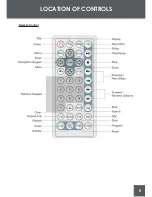 Preview for 9 page of Coby TFDVD560 - DVD Player - 3.5 Instruction Manual