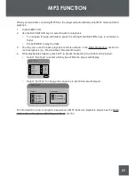 Preview for 21 page of Coby TFDVD560 - DVD Player - 3.5 Instruction Manual