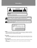 Preview for 2 page of Coby TFTV1524 - 15.4" LCD TV Instruction Manual