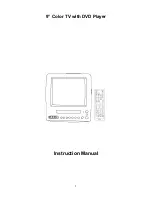 Coby TV-DVD1050 User Manual preview