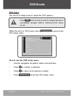 Предварительный просмотр 62 страницы Coby TV-DVD1390 Instruction Manual