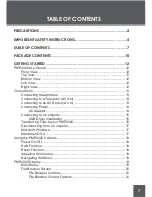 Preview for 7 page of Coby V-ZON PMP4320 Instruction Manual