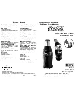 Coca-Cola BC10-G Owner'S Manual предпросмотр