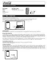 Предварительный просмотр 1 страницы Coca-Cola CCSR1 Manual