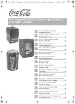 Coca-Cola Cool Can 10 AC/DC Operating Manual предпросмотр