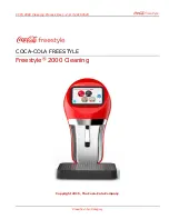 Coca-Cola Freestyle 2000 Manual предпросмотр