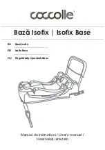 Coccolle Isofix User Manual предпросмотр