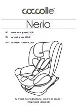 Preview for 1 page of Coccolle Nerio User Manual