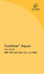 Preview for 1 page of Cochlear Aqua+ User Manual