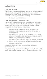 Preview for 11 page of Cochlear Aqua+ User Manual