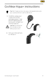 Preview for 15 page of Cochlear Aqua+ User Manual