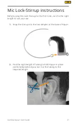 Preview for 21 page of Cochlear Aqua+ User Manual