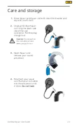 Preview for 23 page of Cochlear Aqua+ User Manual