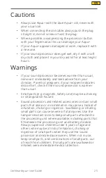 Preview for 25 page of Cochlear Aqua+ User Manual