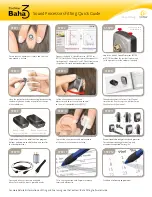 Cochlear Baha BP100 Fitting Quick Manual preview