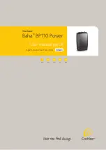 Cochlear baha bp110 power User Manual preview