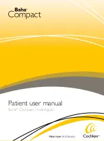 Cochlear Baha Compact Patient User Manual предпросмотр