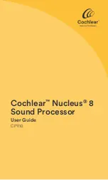 Preview for 1 page of Cochlear CP1110 User Manual