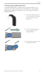 Preview for 23 page of Cochlear CP1110 User Manual