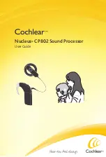 Cochlear Nucleus CP802 User Manual preview