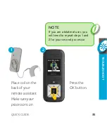 Preview for 35 page of Cochlear Nucleus CR230 Quick Manual