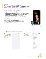 Preview for 1 page of Cochlear Osia Quick Manual