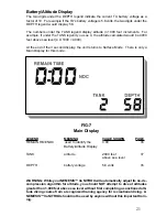 Preview for 21 page of Cochran Nemesis IIa NITROX User Manual