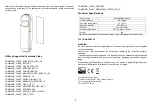 Preview for 4 page of Cockpit 3-IN-1 Sensor Technical Specification