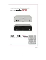 Cocktail Audio N15D User Manual preview