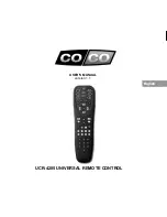 CoCo UCR-4285 User Manual предпросмотр