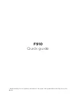 Preview for 23 page of CoComm F910 Quick Manual