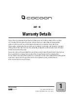 Preview for 2 page of Cocoon AMP-4K HE315035 Instruction Manual