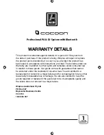 Preview for 2 page of Cocoon AS43515 User Manual