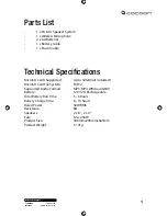 Preview for 5 page of Cocoon AS43515 User Manual