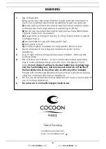 Preview for 21 page of Cocoon CFPB Operating Manual