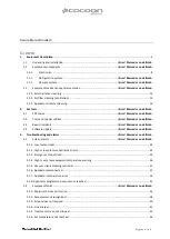 Preview for 2 page of Cocoon Cooltech Service Manual