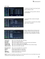 Preview for 25 page of Cocoon DVR6093 Instruction Manual