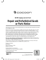 Preview for 11 page of Cocoon HE115002 Instruction Manual