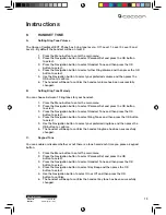 Preview for 13 page of Cocoon HE413002B Instruction Manual