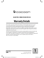 Preview for 2 page of Cocoon HE414092 User Manual