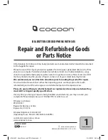 Preview for 11 page of Cocoon HE414092 User Manual