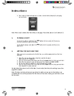 Preview for 11 page of Cocoon IT114039 Instruction Manual