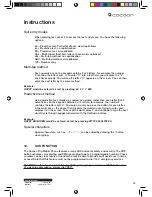 Preview for 15 page of Cocoon IT114039 Instruction Manual