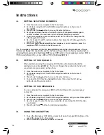 Preview for 16 page of Cocoon IT114039 Instruction Manual